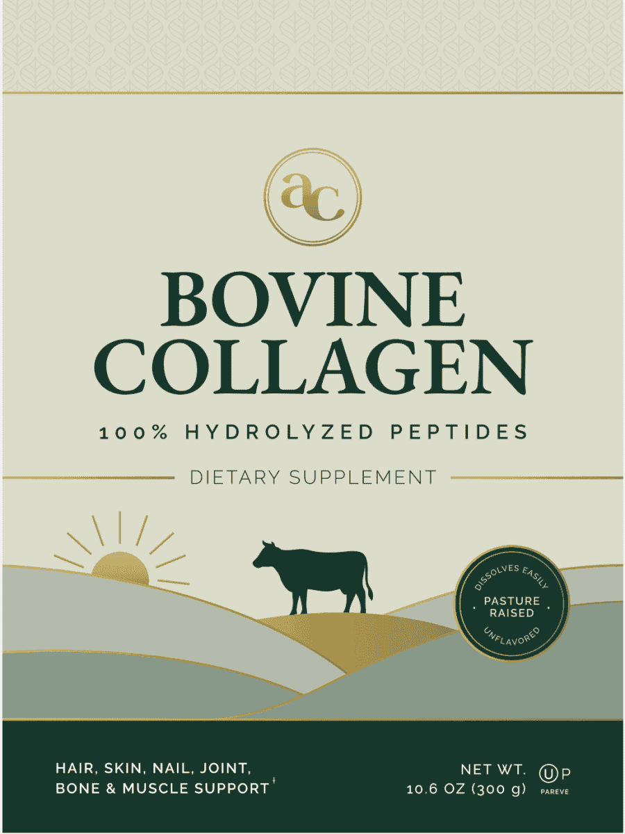 AletaCollagen OU Kosher Bovine Collagen Peptides Front View – Pasture-Raised, Pareve