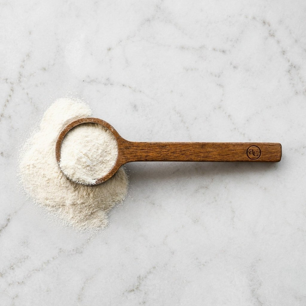 Scooping Spoon — 10g Wooden Serving Scoop - Aleta Collagen